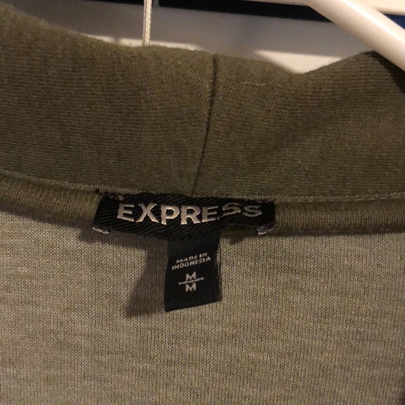 Olive Green Cardigan - Picture 2 of 3